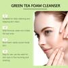 Green Tea Foam Cleanser Gently Cleanses Facial Skin  Pores And Moisturizes100ml