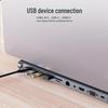 Док-станция-хаб USB-C 11-в-1 с USB 3.0, PD, VGA и подставкой для рабочего стола
