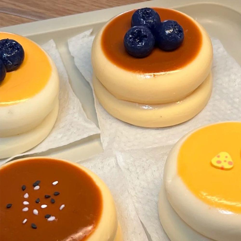 Таба Сквиши Клубничный Черничный Суфле Игрушка для Снятия Стресса Сенсорные Игрушки-Непоседы для Детей Взрослых Расслабление при Тревоге, Подарок для Сжатия