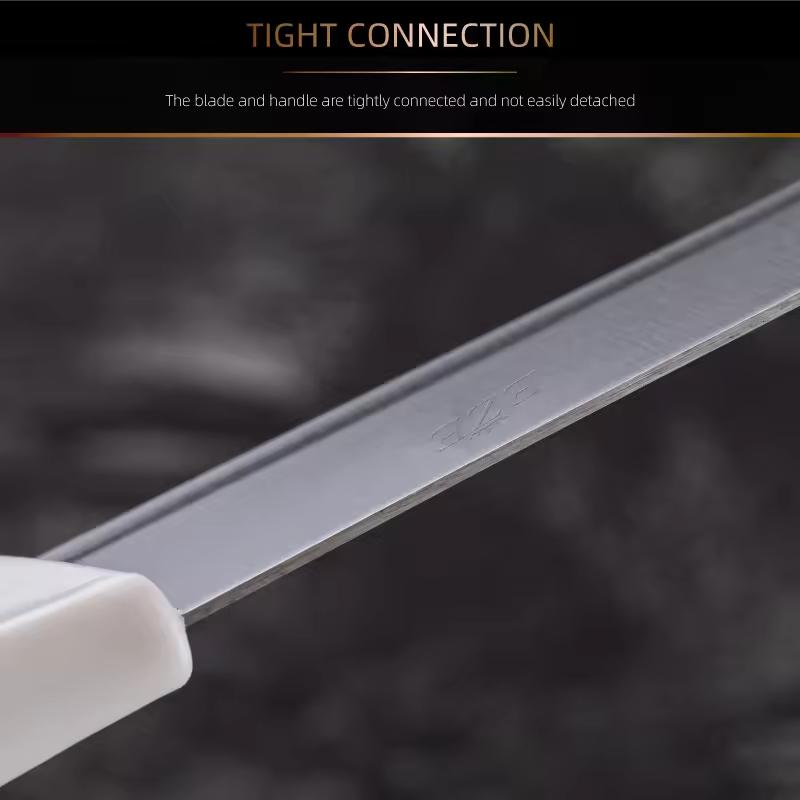 White Kitchen Knife Sharp Blade Fruit Knife Stainless Steel Household Fruit Paring Cutting Knives and Accessories