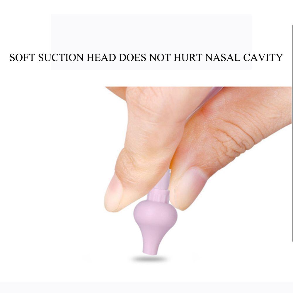 Booger Infant Care Nasal Aspirator Vacuum Suction Nose Cleaner Tool Silicone Pipe