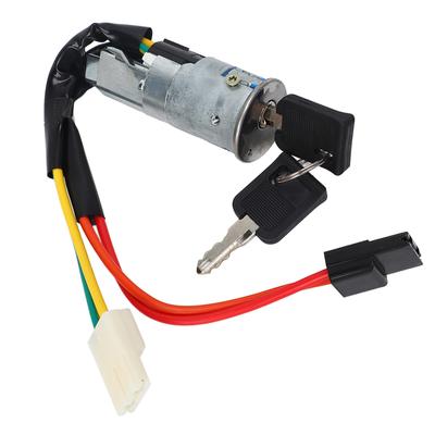Переключатель замка зажигания с 2 ключами 4PIN 7701038365 Замена для Vauxhall Vivaro Movano