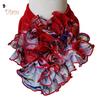 Dilara Big Flower Breathable Collar Scarf Neckerchief Ring Neck Wrap