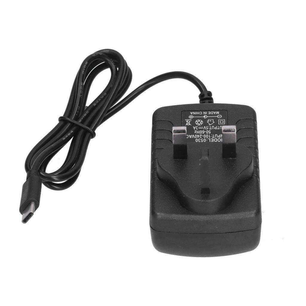 Power Supply ABS Charger Adapter Tablet Replacement for Raspberry Pi 4