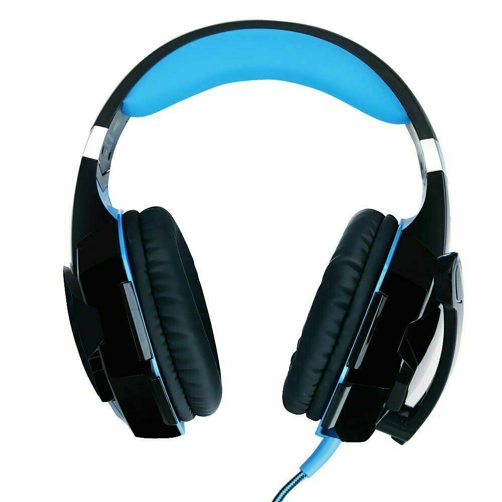 Стерео игровая гарнитура Casque Kotion EACH G2000 Лучшая компьютерная игровая гарнитура с тяжелыми басами для игроков на ПК с микрофоном и светодиодной подсветкой