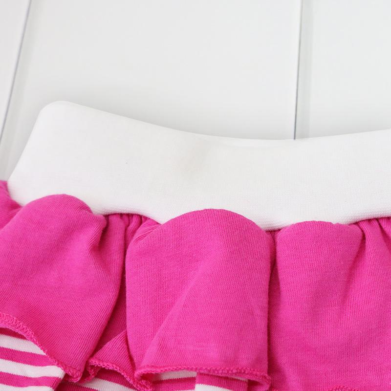 2 шт./компл. юбка с коротким рукавом для новорожденных девочек, хлопок, весна-осень, лето, роса, плечо, рубашка, юбка, платье, одежда