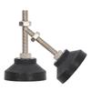 2PCS Furniture Glide Swivel Leveling Mounts Adjustable Table Chair Leg Leveling Pads D50xM8x50