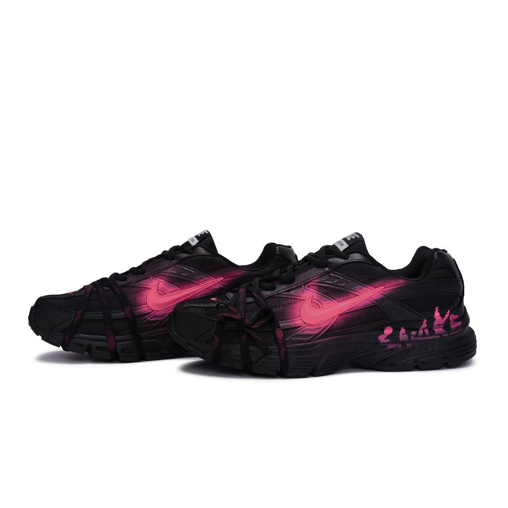 Nike Мужские низкие беговые кроссовки Initiator, нескользящие, износостойкие, черные с розово-красным, IB4595-001(Team80-S-BOX)
