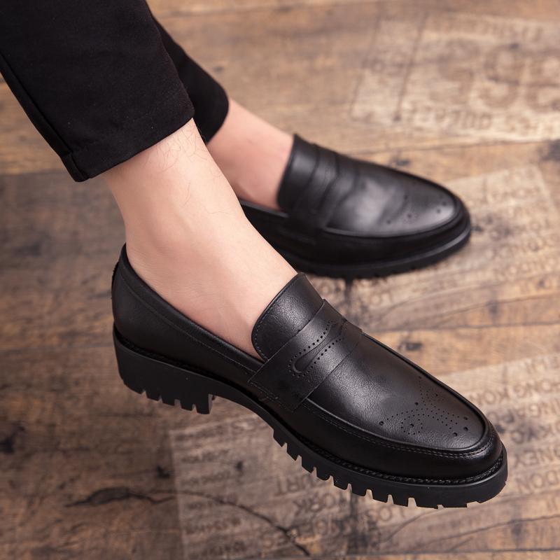 Мода 2024 года, роскошные брендовые пенни-лоферы, мужские повседневные туфли, кожаные туфли-лодочки, большие размеры 38-46, броги, резные лоферы, вечеринка для вождения
