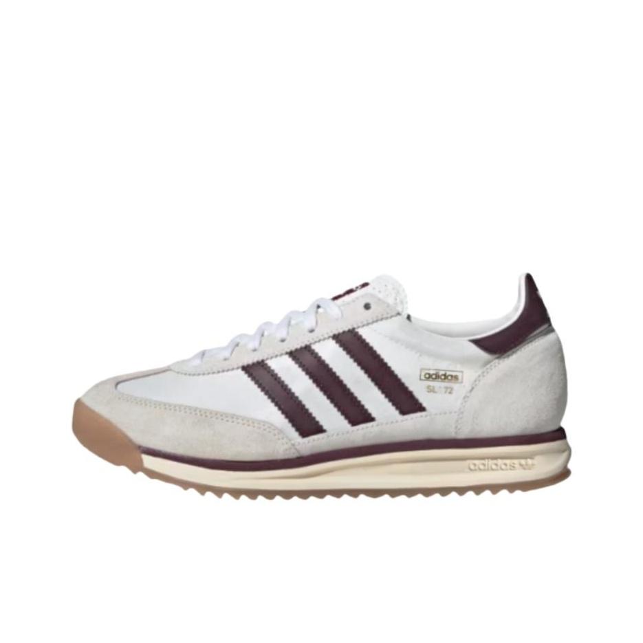 Adidas SL 72 RS Cloud White Maroon Unisex Sneakers Gum JH5645
