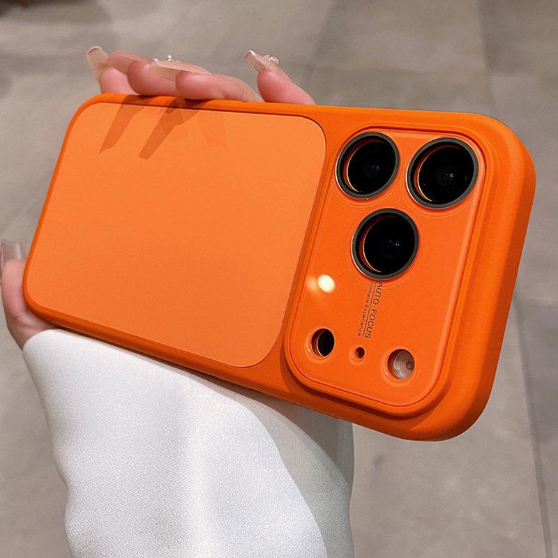 Применимо к iPhone17ProMAX с большим окном Corning двухцветный чехол для мобильного телефона Apple 16 полностью закрывающий Al-кнопочный чехол