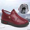 2022 зимняя новая обувь для матери среднего и пожилого возраста, хлопковая обувь, женские утепленные плюшевые удобные теплые зимние сапоги