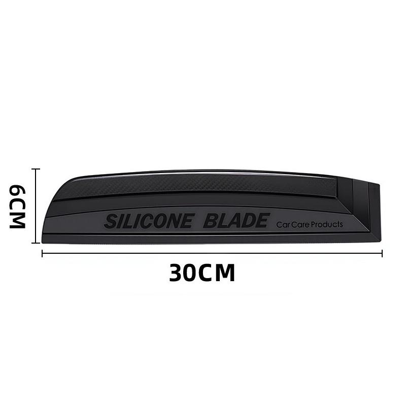 Soft Silicone Car Squeegee Handy Window And Review Mirror Wiper Drying Blade No-Scratch Film Scraper Wrap Tool for Car Cleaning