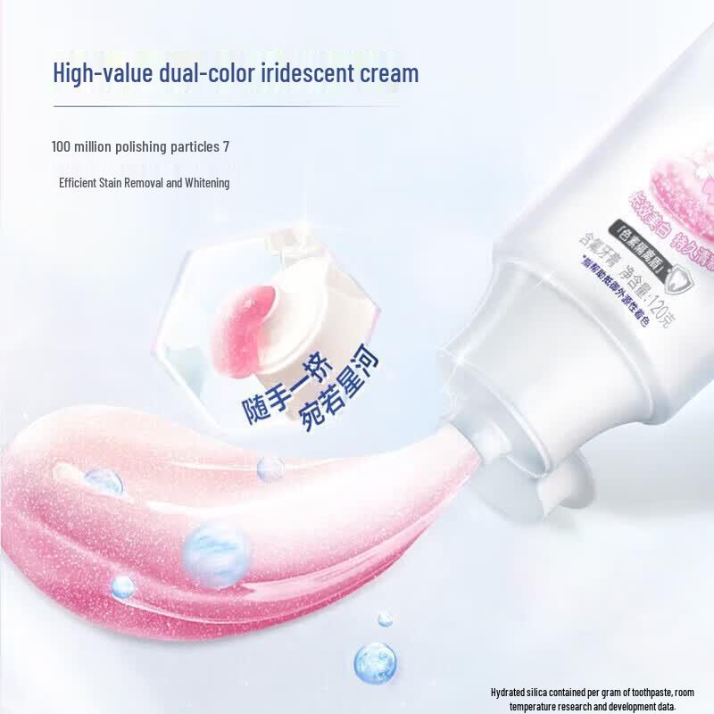 Crest Двухцветная отбеливающая зубная паста