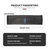 Luxury Carbon Fiber Splicing Seat Belt Cover Car Accessories For Ford Escort KA Flex Everest KA Expedition Falcon Fusion