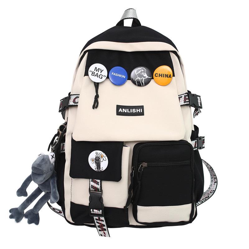 Рюкзак унисекс большой вместимости для студентов: Идеально для старшей школы, колледжа и путешествий