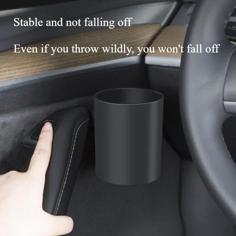 For Tesla Model 3 Y -2024 Model 3 Highland Car Door Cup Holder Special Door Cup Storage Box Rack Car Interior Accessories