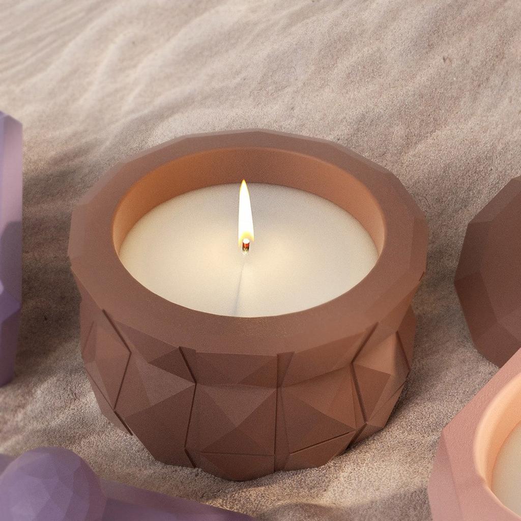 Силиконовые формы для чашек для свечей n-stick, коробка для хранения, формы для литья из смолы, цементная штукатурка, форма для орнамента, домашний декор