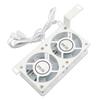 Memory Cooling Fan Double 6025PWM 1000 To 3000RPM 5V 3Pin Aura Sync ARGB Memory Radiator for DDR