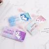 1 Piece Cute Creative Design Unicorn Pencil Case Sweet Cartoon Animal Unicorn Pencil Pouch Large Capacity Stationery Storage Bag