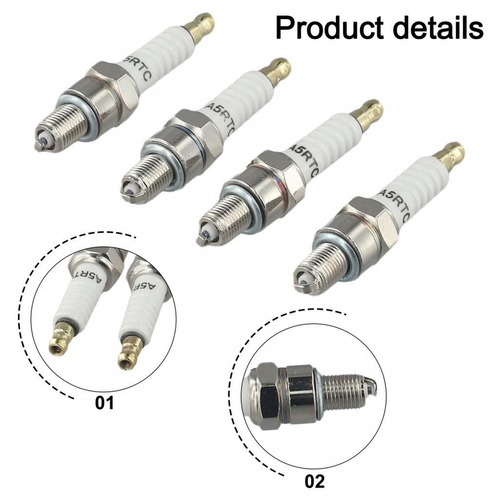 Надежные свечи зажигания для небольших двигателей EU2000i A5RTC Gx100, упаковка из 4 шт.