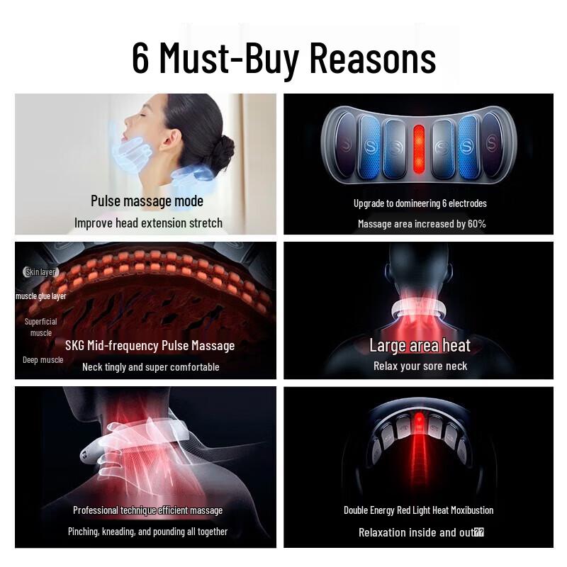 SKG K5 Series 2nd Gen Smart Neck Massager