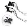 Moto Accessories Universal Fit for Motorbike Modification 1 Pair Alloy Motorcycle Brake Handle CNC Motorcycle Clutch Drum Brake Lever Handle
