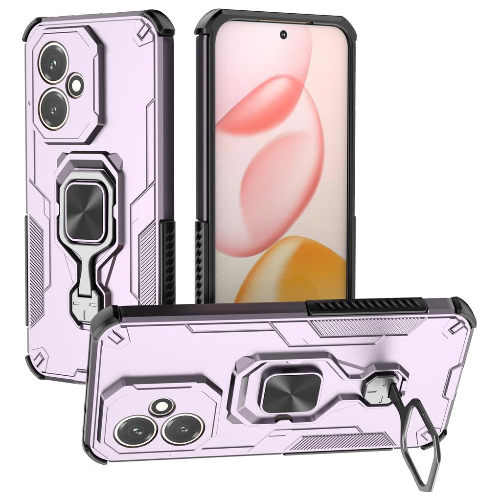 For Honor 400 5G (Global) Case Rotatable Ring Kickstand PC+TPU Shockproof Phone Cover