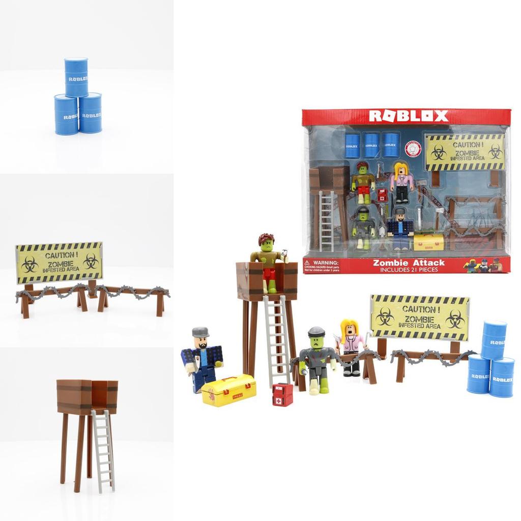 Премиальная игра Roblox Figma Набеги зомби Блочная кукла Русалка Игровой набор Экшн-фигурка Игрушка