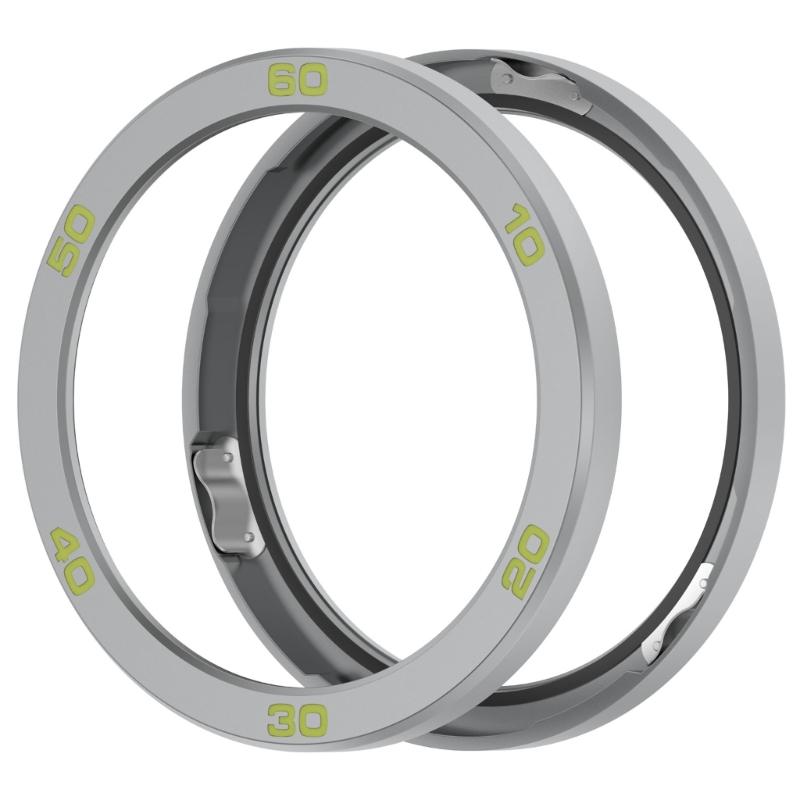 Bezel Rings Screen Protector for CMF Watch 2 Smartwatch Frame Cover with Tempered Film Replacement Protector Bumper