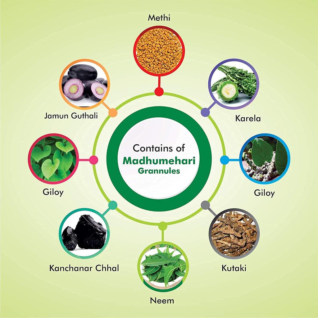 Baidyanath Asli Ayurved Madhumehari Granules 100g Pack Of 1 For Balanced Blood Glucose And Metabolic Support