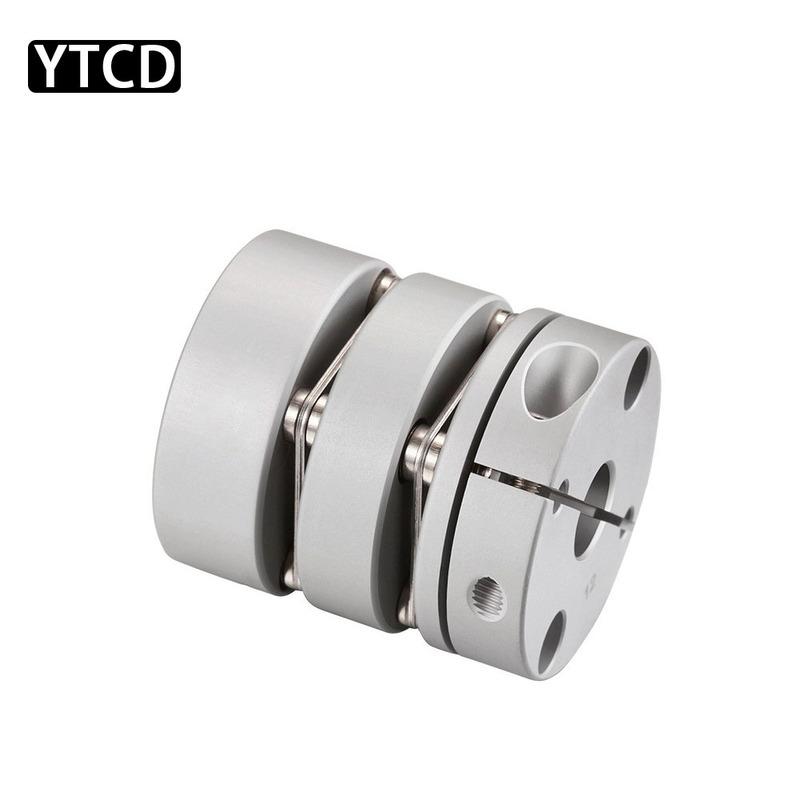 D26L35mm Dual Diaphragm Motor Shaft Coupling High Torque Stepper Servo Motor Coupler Screw Elasticity Couplers 5mm to 14mm