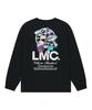 LMC Глобус из камня Футболка с длинным рукавом Черная