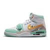 Jordan Legacy 312 Амортизация Устойчивость к истиранию Дышащие Высокие Винтажные Баскетбольные Кроссовки Мужские Белый Зеленый FV3625-181(Команда56-)