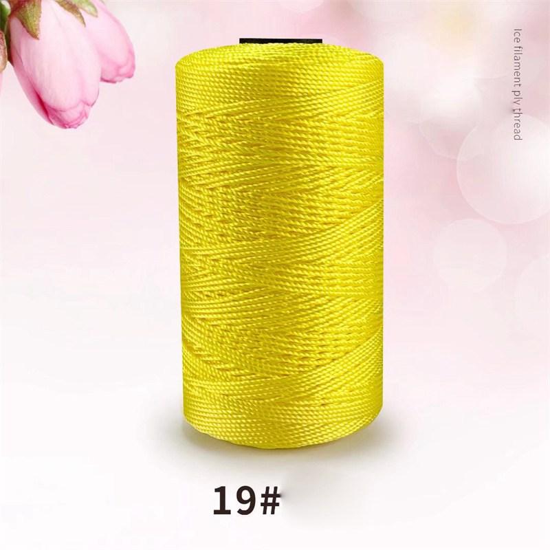 Ручная работа, ремесло, витой шнур макраме, сделай сам, свадебный декор, полипропиленовая швейная нить, 34 цвета, веревка