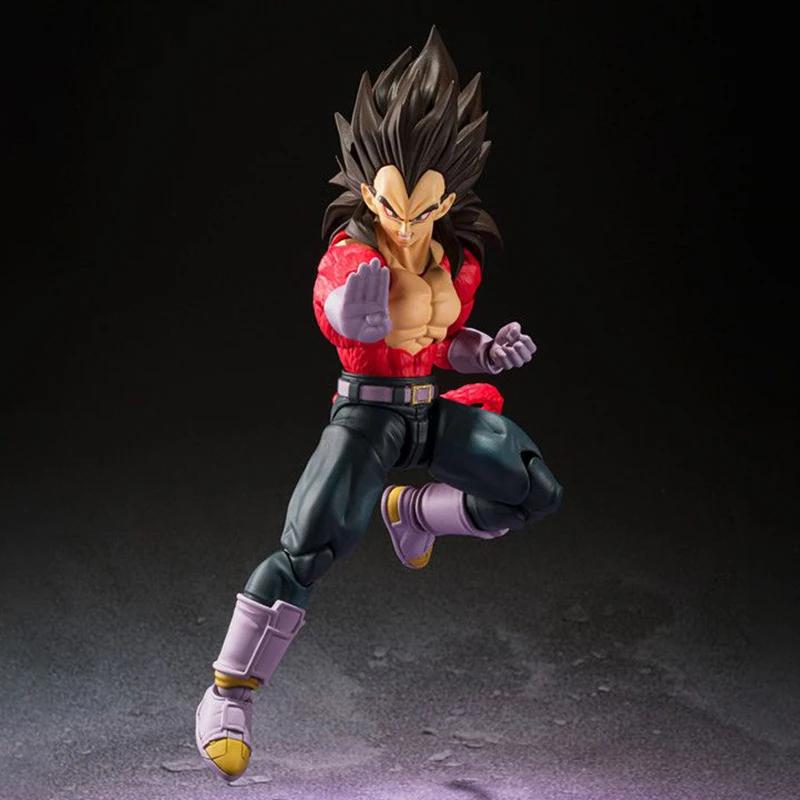 Фигурки SHF Dragon Ball GT Супер Сайян 4 Сон Гоку Веджета Фигурка Действия Подвижная Коллекция Аниме Божественный Сайян Гоку Модель Кукла Игрушки