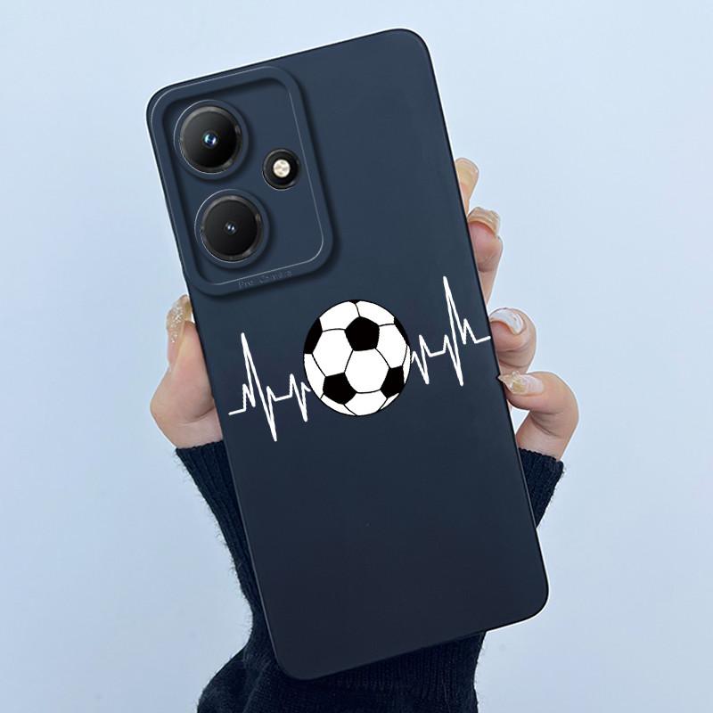 Для Infinix Hot 30 Play 30i NFC 4G Чехол X669 Мягкий Силиконовый Чехол для Телефона Сладкий Милый Модный Расписной для Мужчин Женщин Задняя Крышка