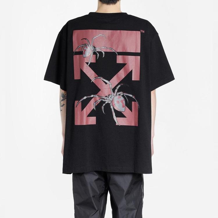 OFF WHITE Свободный крой Футболка Arachno Arrows OMAA038S201850011024