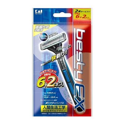 Одноразовые бритвы KAI BRAND 6+2 Kai razor