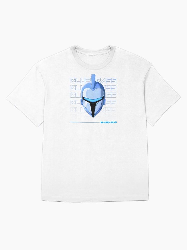 SilverHawks BlueGrass Type Design Oversized T-Shirt