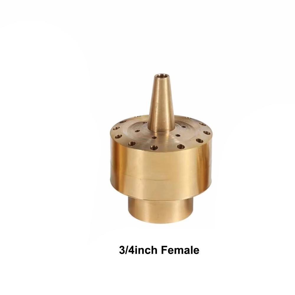 FNPT Center Straight Style Fountain Nozzle 1/2" 3/4" 1" Swimming Pool Fountain Nozzle