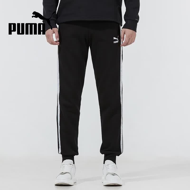 Puma Мужские сужающиеся вязаные спортивные штаны 534982-01