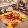 Genshin Impact Print Rug, Washable Floor Carpet, For Entryway Dorm Laundry Room Office Study, Home Decor Birthday Christmas Gift
