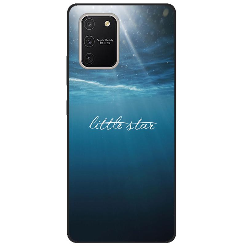 Чехол для Samsung Galaxy S10 Lite G770F Силиконовый Черный Мягкая Задняя Крышка для Samsung S10 Lite Чехол 2020 TPU S10Lite Чехол S 10 Lite