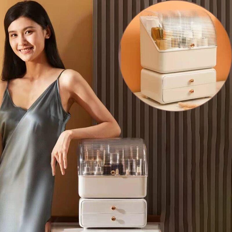 Cosmetics Box Dustproof Desktop Storage