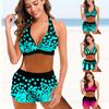 2023 New High Waist Bikini Sexy Swimsuit Women Push Up Bathing Suit Bikini Set Plus Size Swimwear Women Beach Swimming Suit