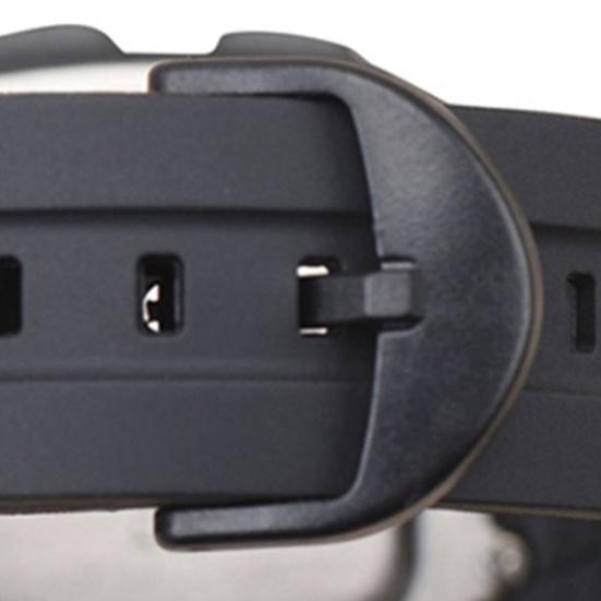 Smooth Surface Watch Band Replaceable Excellent Silicone Wristwatch Strap Replacement for Casio W-96H