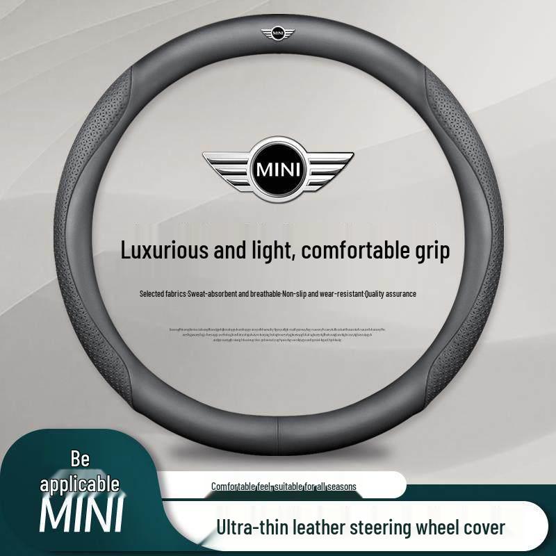 Кожаная оплетка руля для BMW MINI JCW Clubman, Countryman, Coupe