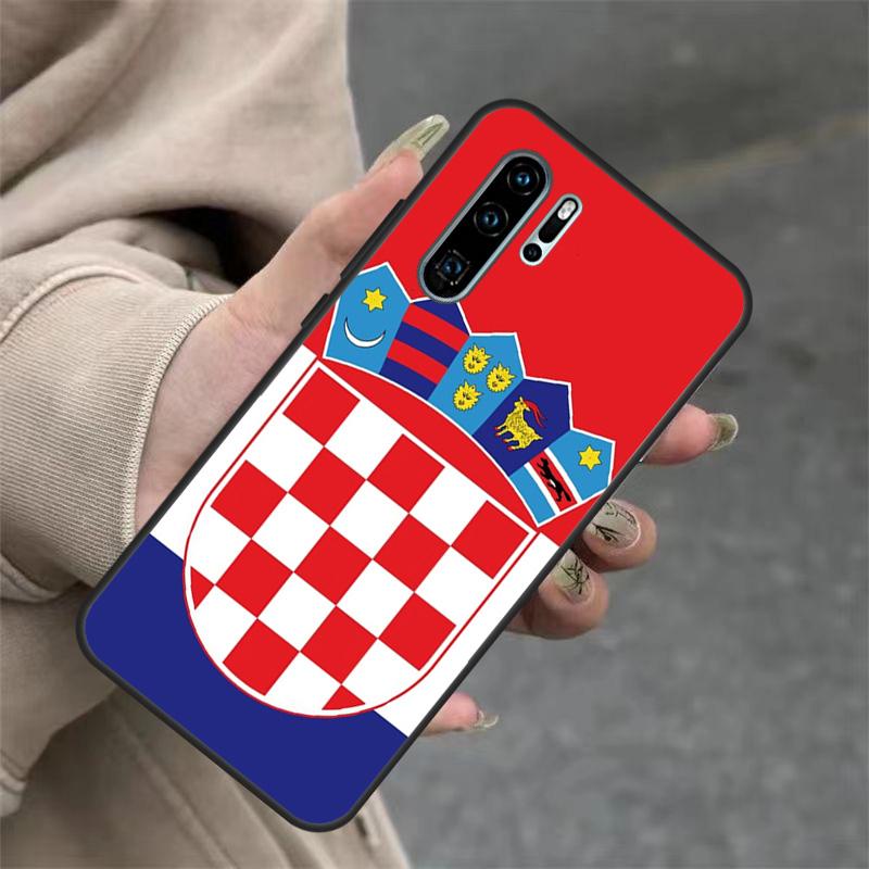 Croatia flag Case For Huawei Nova 9 SE 10 5T 11i 8i 7i 3i Y61 Y91 Y60 Y70 Y90 P20 P40 Lite P30 Pro Cover