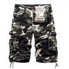 Camouflage Pants Shorts Men's Large Tooling 5-point Pants Camouflage Pants Shorts Beach Pants